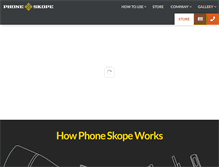 Tablet Screenshot of phoneskope.com
